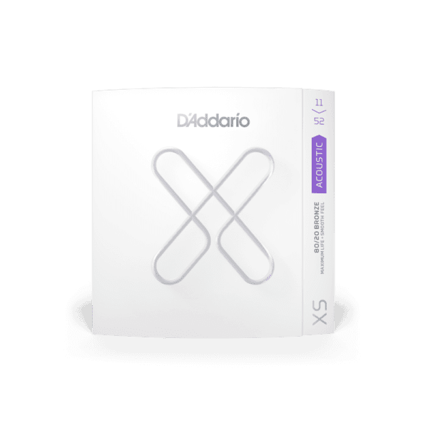 سیم گیتار آکوستیک D'Addario XS 80 20 BRONZE 11-52