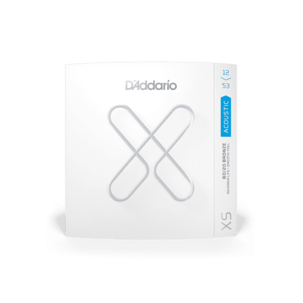 سیم گیتار آکوستیک D'Addario XS 80 20 BRONZE 12-53