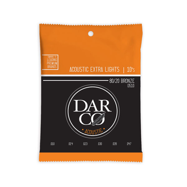 سیم گیتار آکوستیک DARCO 80/20 BRONZE 10-47