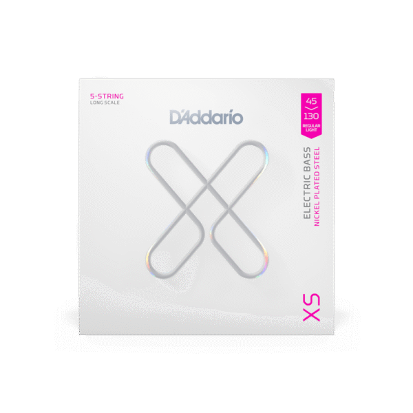 سیم گیتار بیس D'Addario XS NICKEL BASS 45-130 5-string