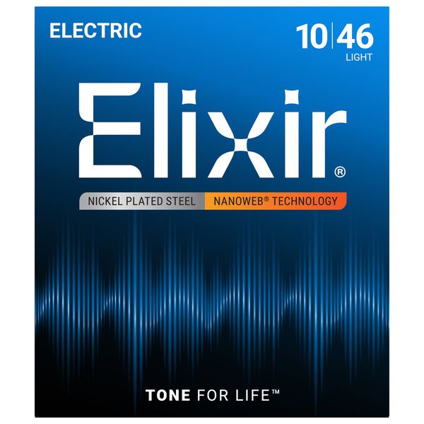 سیم گیتار الکتریک ELIXIR NANOWEB 10-46