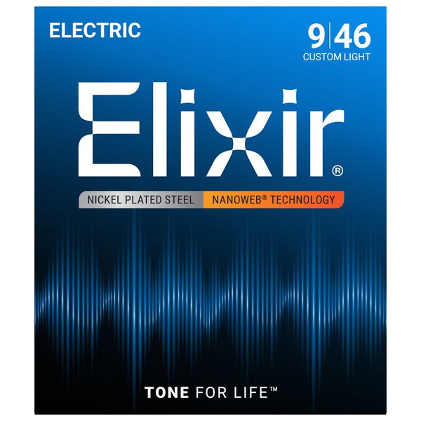 سیم گیتار الکتریک ELIXIR NANOWEB 9-46