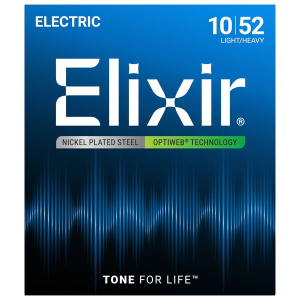 سیم گیتار الکتریک ELIXIR OPTIWEB 10-52