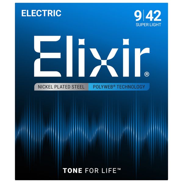 سیم گیتار الکتریک ELIXIR POLYWEB 9-42