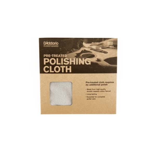 دستمال گیتار D'Addario PRE-TREATED POLISHING CLOTH